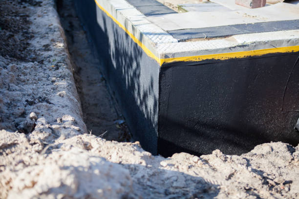 Professional Interior Drainage System technician working in Teterboro, NJ